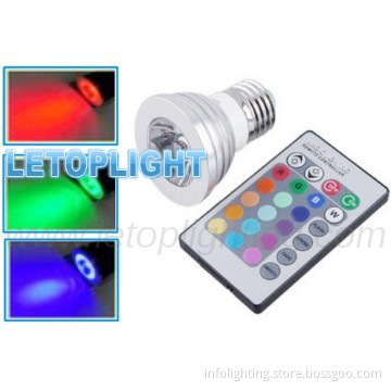 MR16 3W RGB led spot light